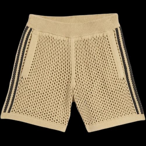 adidas x Edison Chen Crochet Shorts Brown