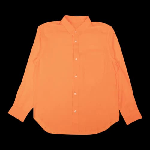 Junya Watanabe Transparent Long-Sleeve Shirt 'Neon Orange'
