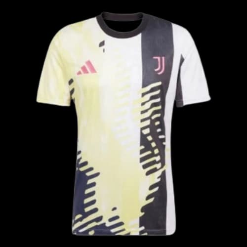 (GS) adidas Juventus 24/25 Pre-Match Jersey 'Yellow'