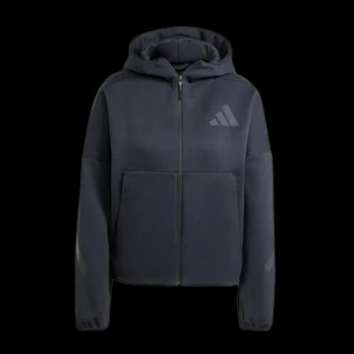 adidas Z.N.E. Full-Zip Hoodie 'Black' (Women's)