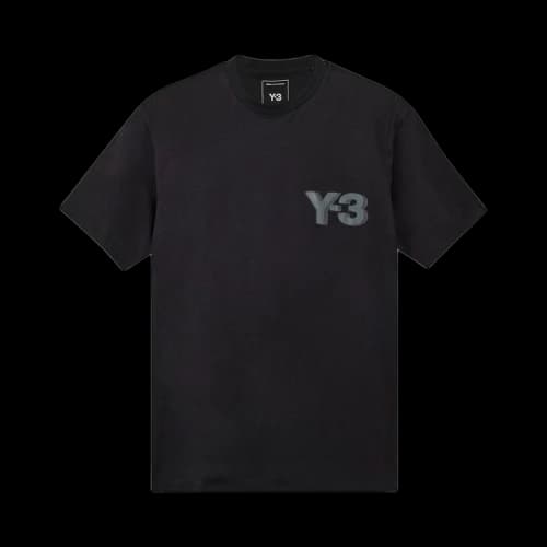 Y-3 Logo Short-Sleeve Tee 'Black'
