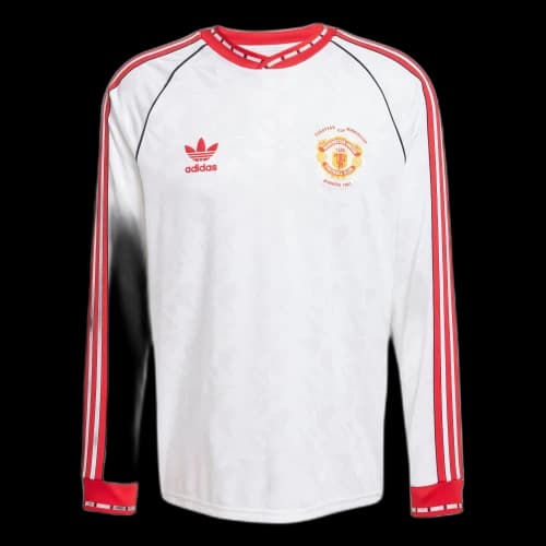 adidas 91 Away L/S Jersey White