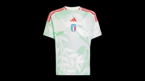 adidas Italy 25 Team Away Jersey Glory Mint