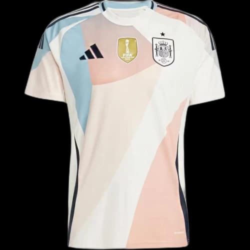 adidas Spain 25 (Women'S Team) Away Jersey Chalk White