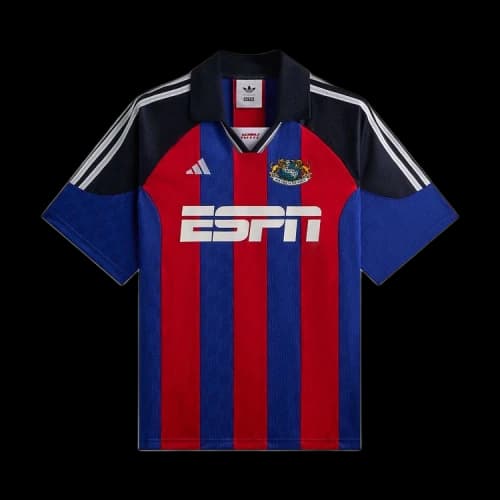 Kith x adidas Football ESPN Jersey Red/Blue
