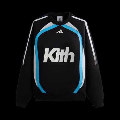 Kith x adidas Football Crewneck Black