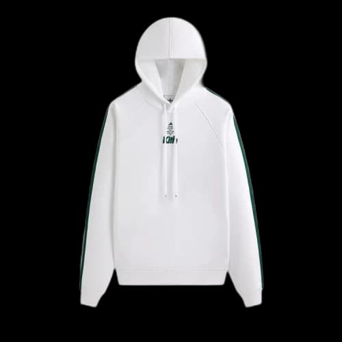 Kith x adidas Football Hoodie White