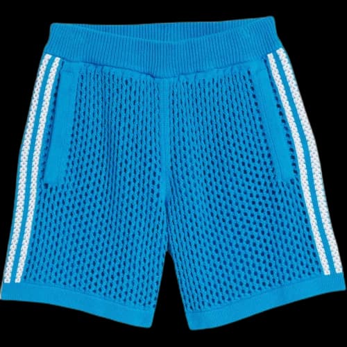 adidas x Edison Chen Crochet Shorts Blue