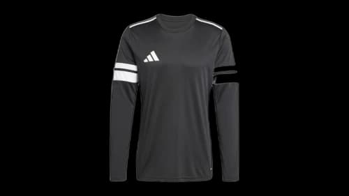 adidas Squadra 25 Long Sleeve Jersey Black White