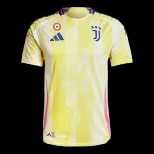 adidas Juventus 24/25 Away Authentic Jersey 'Yellow'