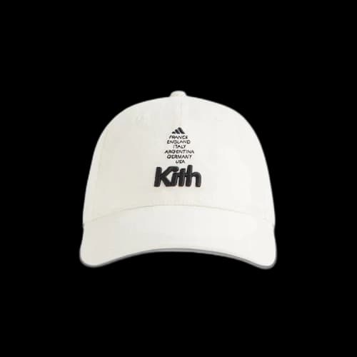 Kith x adidas Football Cap Chalk White