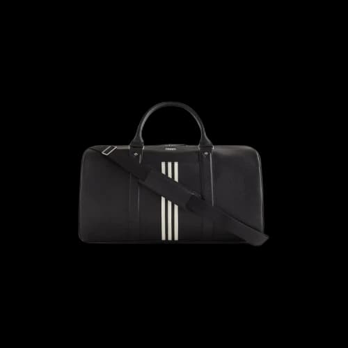 Kith x adidas Football Leather Duffle Bag Black