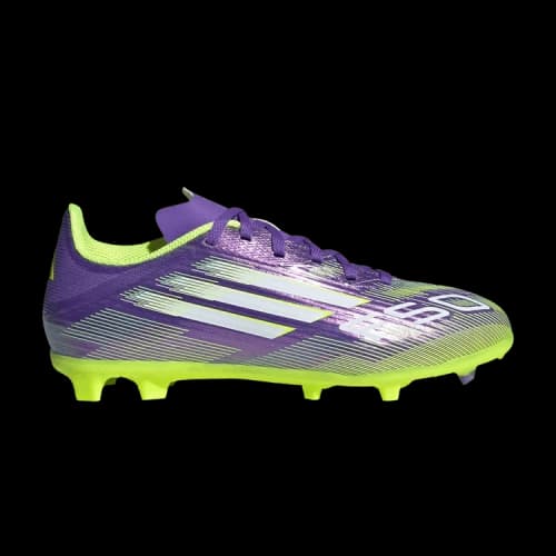 adidas F50 League FG/MG Purple Rush Cloud White Lucid Lemon (GS)