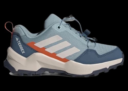 adidas Terrex Ax4S Speed Lacing Magic Grey Putty Mauve Semi Impact Orange (GS)