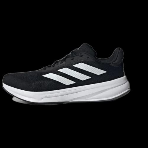 Adidas Response Super Slip Resistant Abrasion Resistant Low top Running Shoes Men's Black