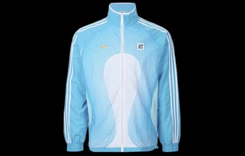 adidas x NTS Radio Allover Print SST Track Top Sky Rush