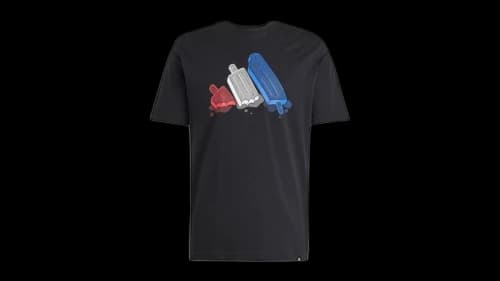 adidas Lounge Ice Graphic T-Shirt Black