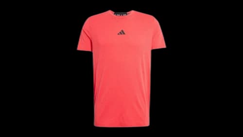 adidas Designed For Workout Tee Pure Ruby