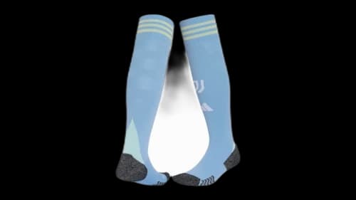 adidas Juventus 25/26 Away Socks Ash Blue