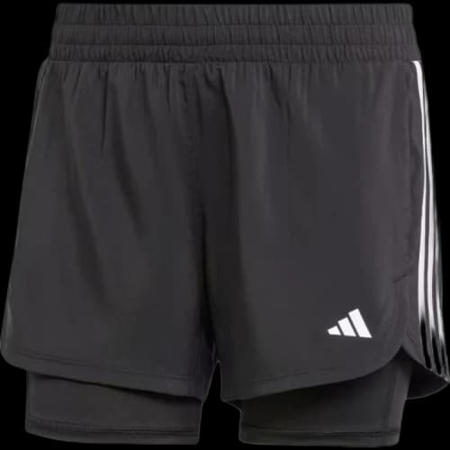 adidas 2 in 1 Pacer Shorts 'Black' (Women's)