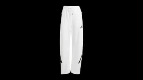 adidas Women's Z.N.E. Barrel Tracksuit Bottoms White/Black