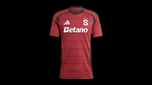 adidas Sparta Prague 24/25 Home Jersey Noble Maroon