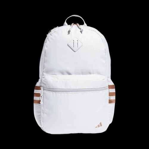 Adidas Classic 3s 5 Backpack 'White/Rose Gold Metallic'