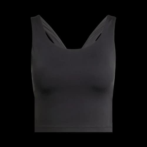 Adidas All Me Medium Support Bra Tank Top 'Black'