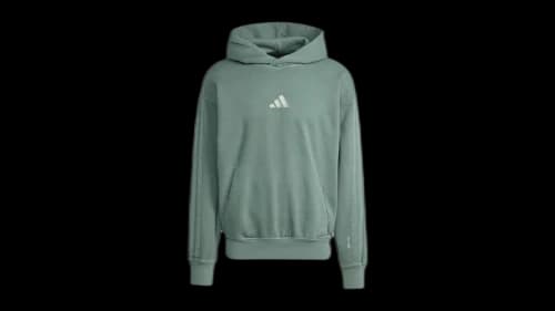 adidas All Szn Fleece Washed Hoodie Aurora Ivy