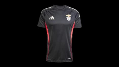 adidas Benfica Tiro 25 Competition Jersey Black