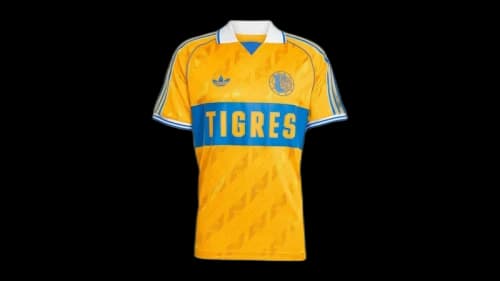adidas Tigres Uanl Anniversary Jersey Collegiate Gold