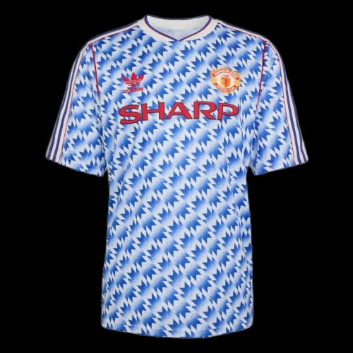 adidas Manchester United Away 90 Asia Sizing 'Blue'