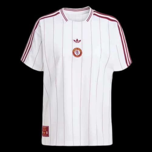 adidas Aston Villa FC Terrace Icons Jersey White