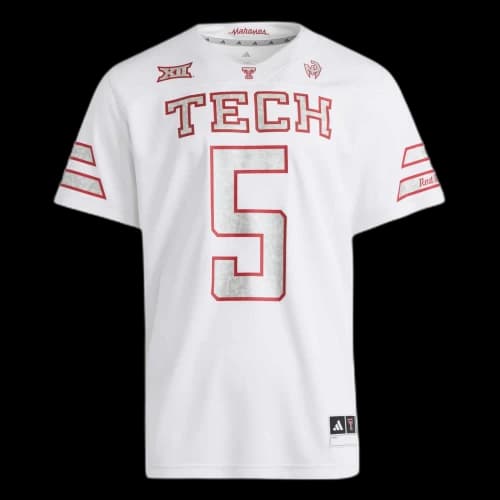 adidas Raiders Patrick Mahomes Too Cold Premier Jersey Red White