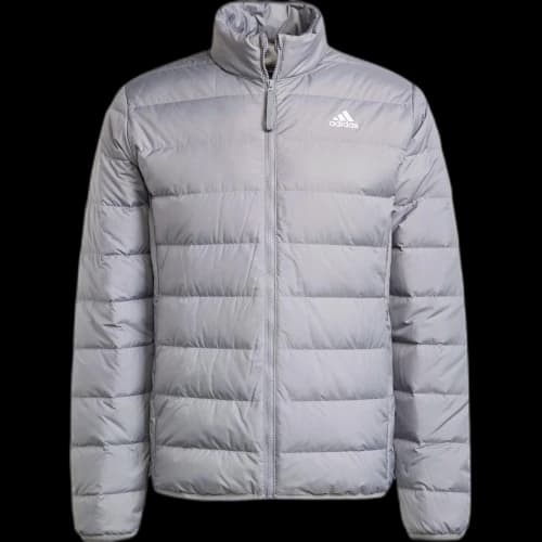 Adidas ESSENTIALS Down Jackets & Coats Men's Gray