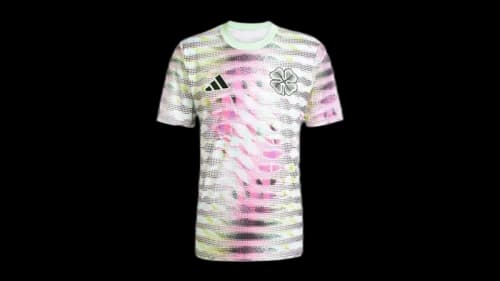adidas Celtic FC 25/26 Pre-Match Jersey Black