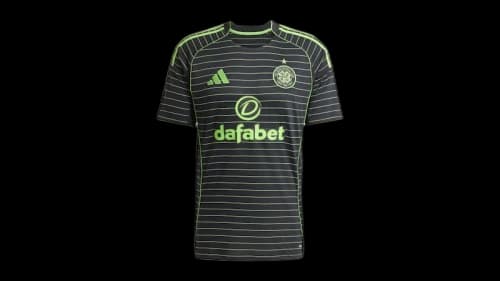 adidas Celtic FC 25/26 Away Jersey Black