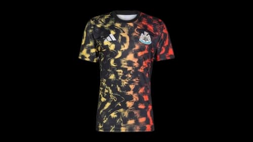 adidas Newcastle United FC 25/26 Pre-Match Jersey Black