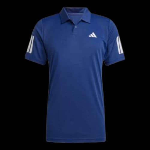 adidas Club Tennis 3-Stripes Polo Shirt 'Blue White'
