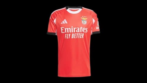 adidas Benfica 25/26 Home Jersey Benfica Red