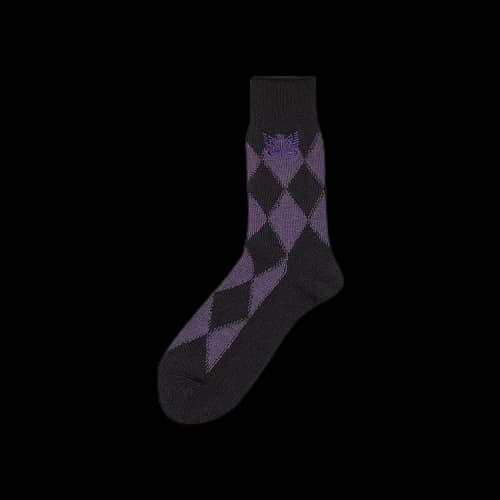 Needles Argyle Socks 'Purple'