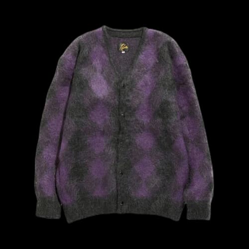 Needles Mohair Cardigan 'Charcoal'
