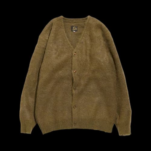 Needles Mohair Cardigan 'Brown'