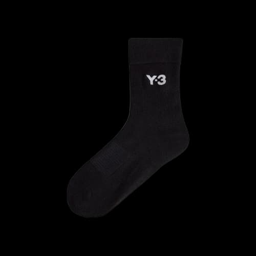 Y-3 Cl High Socks Black