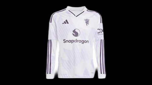 adidas 25/26 Long Sleeve Away Jersey White