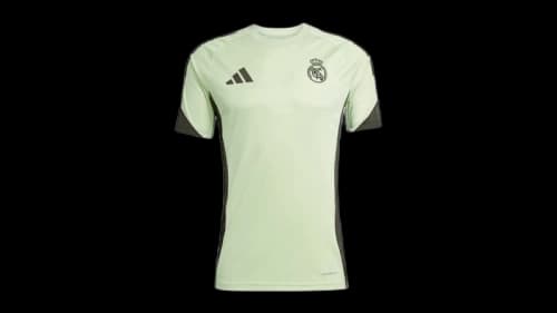 adidas Real Madrid Tiro 25 Competition Jersey Almost Lime