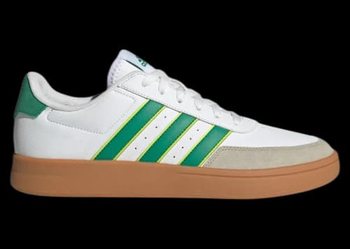 adidas Breaknet 2.0 Cloud White Court Green Solar Slime
