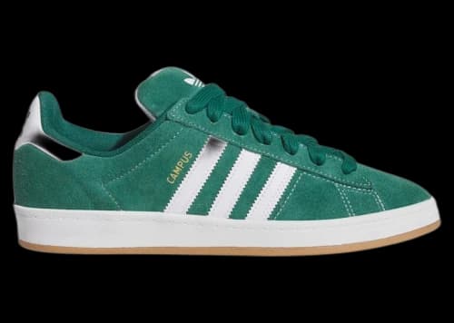 adidas Campus ADV Camp Collegiate Green Cloud White Gold Metallic