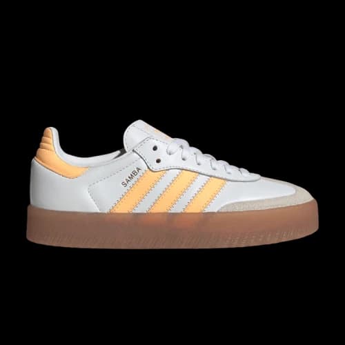 adidas Sambae White Acid Orange (GS)