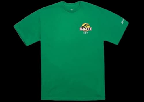 BAIT x Jurassic Park Damage Control Tee Green